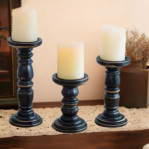 Bougeoirs en <span class=keywords><strong>bois</strong></span> naturel vintage écologiques d'usine et bougeoir en <span class=keywords><strong>bois</strong></span> <span class=keywords><strong>pour</strong></span> une éclairage parfait dans la décoration intérieure - Product Image 3