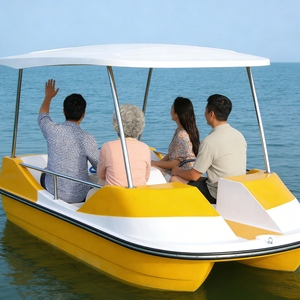 Pédalo électrique de haute qualité, durable, pour adultes, pour les visites touristiques, les parcs aquatiques et les manèges aquatiques. - Product Image 1