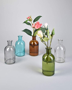 Venta al por Mayor de Floreros de Vidrio, Mini Floreros Vintage, Centro de Mesa para Recepción de Bodas, Decoración Rústica para el Hogar, Botellas Decorativas de Vidrio - Product Image 3