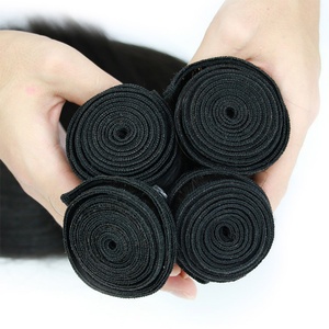 ผู้จำหน่ายผมเวอร์จินแบบขายส่ง ผมมนุษย์จัดเรียงเกล็ดผม 100% ผมบราซิลแบบ Double Drawn - Product Image 5