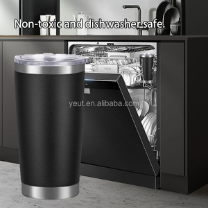 Gobelets isothermes 20oz 30oz avec couvercle magnétique Magslider, gravure laser, pour café, en acier inoxydable - Product Image 4