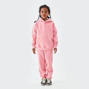 Ensemble Confortable pour Enfants – Collection Automne-Hiver <span class=keywords><strong>Merlot</strong></span> – Ensemble Sweat à Capuche et Pull pour Bébé – Manches Longues Printemps 350G – Ensemble Garçons et Filles - Product Image 3