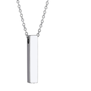 Ciondolo in urna cremazione commemorativa ricordo ceneri gioielli in acciaio inox sublimazione urna collane per cenere - Product Image 5