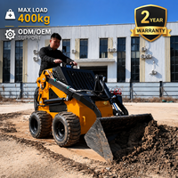 Minipala Compatta Diretta dalla Fabbrica con Motore Bicilindrico da 17.6KW con Certificazione EPA Euro 5 per Agricoltura e Edilizia