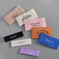 Étiquettes de vêtements personnalisées en usine, étiquettes de logo personnalisées haut de gamme, étiquettes imprimées en satin tissé pour vêtements