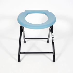 Foldable Portable Toilet Seat with Metal Frame Waterproof for Camping Outdoor - Product Image 4