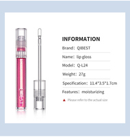 Dropshipping produits 2021 lipgloss vendeur transparent brillant à lèvres marque privée brillant à lèvres