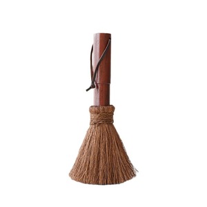 Cepillo de cocina redondo biodegradable de fibra de palma natural para ollas, sartenes y tazones - Product Image 3