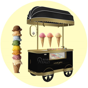 Camión Triciclo de helado móvil, triciclo de gasolina, bicicleta, carrito de comida a la venta en Malasia - Product Image 1