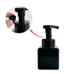 Botella de Plástico con Bomba de Espuma Personalizada de 250 ml, 450 ml, 650 ml, Botella de Limpiador Facial, Botella de Espuma de Plástico Ámbar de Lujo con Bomba de Espuma - Product Image 3