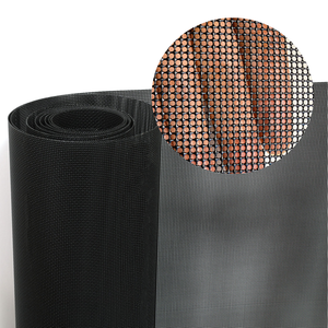 Moustiquaire de fenêtre et de porte en acier inoxydable 304 à armure simple super résistante, thermolaquée, pour la sécurité contre les insectes - Product Image 1