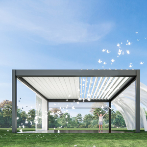 Pergola Bioclimatique Motorisée en Aluminium <span class=keywords><strong>Prix</strong></span> Usine - Kits Pergola <span class=keywords><strong>6x3</strong></span> pour Extérieur - Product Image 3