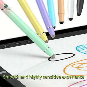 قلم ستايلس سعوي عالمي 2 في 1 للأجهزة التي تعمل بنظام أندرويد/آيباد/آي أو إس، شاشات اللمس المحمولة، رأس ألومنيوم قابل للاستبدال، بلاستيك - Product Image 3