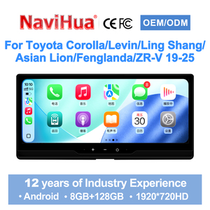 Navihua รถโตโยต้าโคโรลล้า/ ราวบันได /lingshang/asia Lion /frontlander/ CROSS 2019 + อัพเกรดรถยนต์ Android วิทยุจีพีเอส CarPlay - Product Image 1