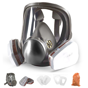<span class=keywords><strong>Masque</strong></span> respiratoire intégral réutilisable CF6800 certifié CE avec filtre à charbon actif pour gaz organiques, vapeurs et <span class=keywords><strong>peinture</strong></span> automobile - Product Image 1