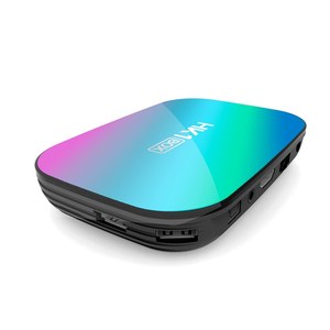 Logo Impression HK1 Boîte Android 9.0 TV Box Double WiFi 2.4GHz/5GHz BT Amlogic S905X3 Quad noyau <span class=keywords><strong>D</strong></span>/8K Full HD/H.265/USB3.0 4GB/64 GO - Product Image 5