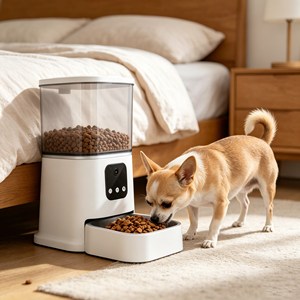 Wholesale Smart Pet Feeder Comedero Automático Dual Power <b>Automatic</b> Pet Feeder Anti Dust Cover Pet Food <b>Dispenser</b> Pet Bowls & Fe - Product Image 1