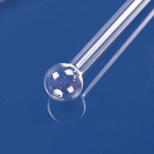 Tabung adsorpsi kuarsa transmisi tahan korosi tahan suhu tinggi dan termos bawah bulat kuarsa - Product Image 2