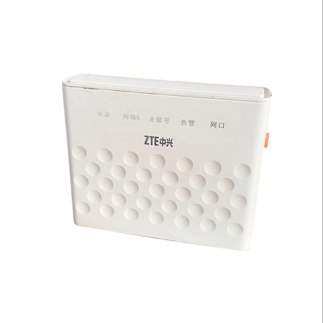 Used F601 V6.0/3.31/4.0 Gpon Onu Ont Used in FTTH Scenario Supports L3 Function 1GE Lan English Firmware High-performance ONU