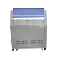 Prix du testeur de vieillissement accéléré QUV, testeur de dégradation QUV, machine de test d'irradiation UV, lampe UV, chambre de test de vieillissement en laboratoire