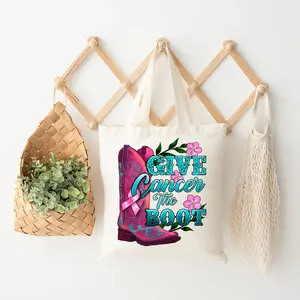 Fer sur le guerrier du <span class=keywords><strong>cancer</strong></span> du <span class=keywords><strong>sein</strong></span> en octobre nous portons un logo rose combat espoir goules effrayer le <span class=keywords><strong>cancer</strong></span> DTF autocollant de transfert pour les vêtements - Product Image 3