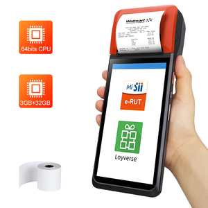 เครื่อง POS พกพา OEM 64-Bit Android 14 Intel Celeron J6412 3+32GB หน้าจอ 6 นิ้ว พร้อม Wi-Fi 6 NFC สีทอง - Product Image 3