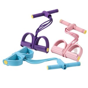 <span class=keywords><strong>Banda</strong></span> <span class=keywords><strong>Elastica</strong></span> con Pedale per Yoga a Casa, Fascia <span class=keywords><strong>Elastica</strong></span> a Sei Tubi per Stretching Completo del Corpo, Assistenza per Addominali, Disponibile Immediatamente - Product Image 1