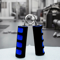 Ejercitador de Agarre Ajustable de Acero Inoxidable con Resorte Resistente para Fortalecer Dedos, Muñeca y Antebrazo, Antideslizante y Cómodo