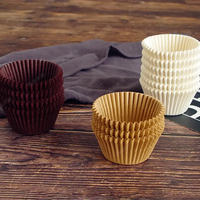 Doublures de cupcakes pour la cuisson Doublures Papier Emballages de cupcakes Tasse en vrac Cases à gâteaux Muffin Cuisson Gobelets en papier pour la cuisson des bonbons