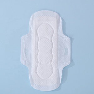 Serviettes hygiéniques jetables super absorbantes avec ailettes, couverture en coton soyeux et sec, douces et confortables, protection anti-fuites - Product Image 1