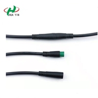 Connecteurs circulaires électriques M8, 5 broches, unisexes imperméables IP66, pour éclairage extérieur à LED, livraison en chine