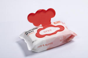 Eco Amigável 60 Pcs/Pack Natural Orgânico Gentil Rotina Algodão Unscented Bebê Tecido Molhado Toalhetes Uso Diário - Product Image 2