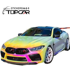 ملصق سيارة من الفينيل الأزرق الساتان غير اللامع × 17 م ، غشاء واقي من الرغوة بدون هواء ، بحيرة زرقاء ، تصميم كروم ، ملصقات سيارة أنيقة غير لامعة - Product Image 1