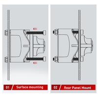 Saklar Baterai 275A 12V 48V Heavy Duty, Saklar Pemutus Daya Baterai Master, Isolator Pemutus Sambungan untuk Mobil, RV, Kapal Laut, Aktif/Tidak Aktif