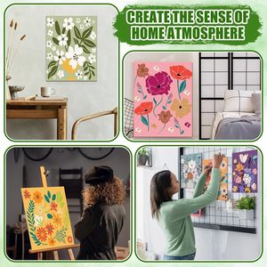 Bộ tranh nghệ sĩ hoàn chỉnh, Bộ 7 loại, cái/bộ 108, cọ + sơn + vải + Tạp dề + Xô cọ rửa + bảng màu + Chân đế vẽ - Product Image 5