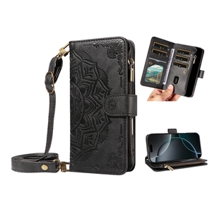 Funda de Cuero Tipo Cartera con Cierre para Samsung <span class=keywords><strong>Galaxy</strong></span> M56 5G/A56 5G/A57/A26/A16/A17, Funda Cruzada para Llevar al Hombro - Product Image 4