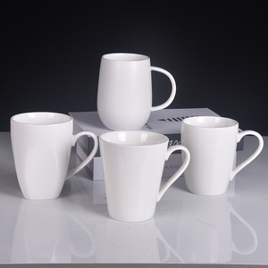 Tazze in Ceramica Bianca all'Ingrosso - Tazze da <span class=keywords><strong>Caffè</strong></span> in Porcellana Premium per Sublimazione, Stampa Logo Personalizzato, Uso in Ufficio e Hotel - Product Image 4