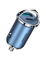 JOYROOM C-A35 Chargeur pour voiture 45W Mini 2-port ring-pull rapide Chargeur De Voiture Intelligent Pour Le Téléphone Portable D'iphone