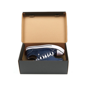 Caja de Embalaje de Zapatos Corrugada de Lujo con Logotipo Personalizado KAKA, con Ojales Metálicos, Plegable, de Cartón, para Guardar Zapatillas y Botas - Product Image 6