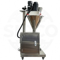 Doseur de vis semi-automatique haute précision - pour poudre de cacao, café, poudre de piment, produits chimiques, verre et plastique