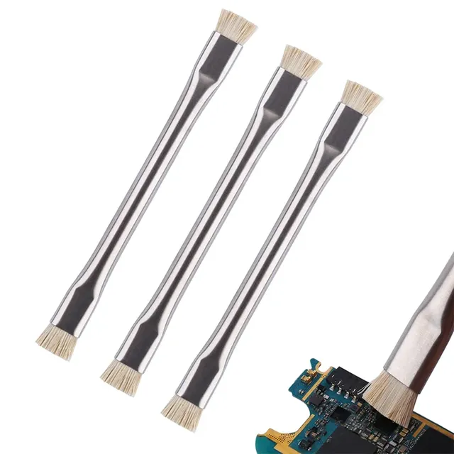 Double-head Anti-Static Repair Cleaning Brush for Mobile Phone Computer Electronic  Motherboard PCB Cleaner Repair Tools