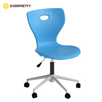 Meubles de salle de formation sur mesure pour universités, fourniture en gros, bureau collaboratif mobile et chaise avec roulettes