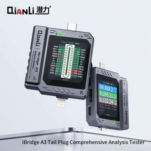 Testeur d'analyse complet de prise de queue de téléphone QianLi IBridge A3 pour les ports <span class=keywords><strong>Lightning</strong></span> et Type-C - Product Image 2