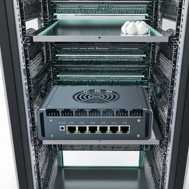 Partaker 11-13th Gen Fanless Mini PC I7 13620H I5 1345U I3 1215U N100 6 X I226-V 2.5G LAN PfSense OPNsense Firewall Appliance