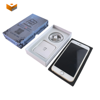 Boîte de téléphone portable vide personnalisable en usine avec logo imprimé, emballage en papier pour smartphone avec logo