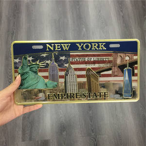 Placas Decorativas de Matrícula de Bélgica para Automóviles, Placa de Matrícula de Metal en Relieve, Divertido Recuerdo - Product Image 4