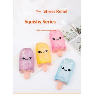 Juguete de descompresión de rebote lento de maltosa, tipo paleta de hielo blandita, con polvo de destellos creativos, viral en internet, para jóvenes - Product Image 6