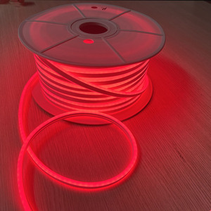 Manzara Aydınlatması için Kırmızı Yeşil Mavi Pembe Soğuk Beyaz Sıcak Beyaz Renklerde IP65 Dereceli PVC Esnek LED <span class=keywords><strong>Neon</strong></span> 220V Üretimi - Product Image 1