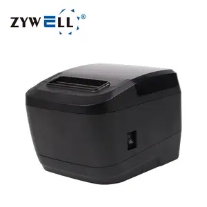 Imprimante thermique d'étiquettes de 3 pouces avec entrée de papier externe Imprimante d'autocollants de codes à barres sans encre Bluetooth ZY310