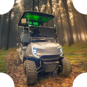 Populaire CE Approuvé Golf Buggies 48V AC Moteur 4 Places Chasse Électrique Golf Chariot - Product Image 1